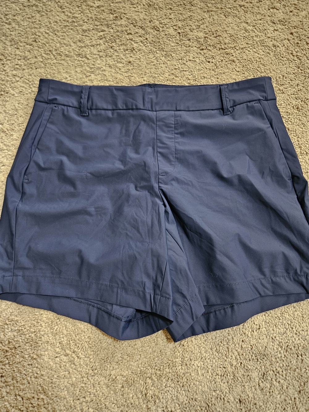 Spanx Sunshine Navy Performance Shorts
